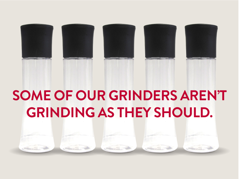 Product Announcement | Public Recall of Certain Large Grinders